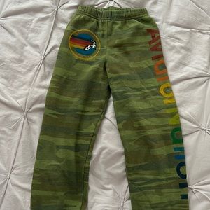 Aviator Nation Camo Youth Joggers / Sweatpants